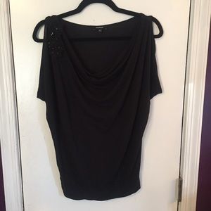 Sleeveless Black Express Top